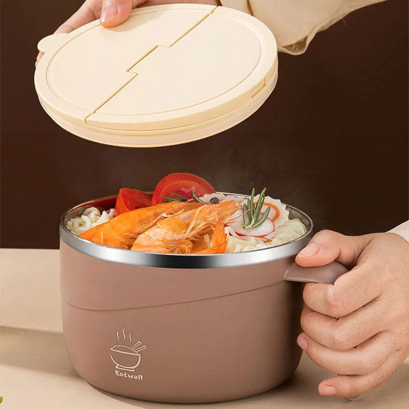 ⏳LAST DAY SALE 50% OFF💕304 Stainless Steel Multi-Purpose Anti-Scald Large-Capacity Instant Noodle Bowl