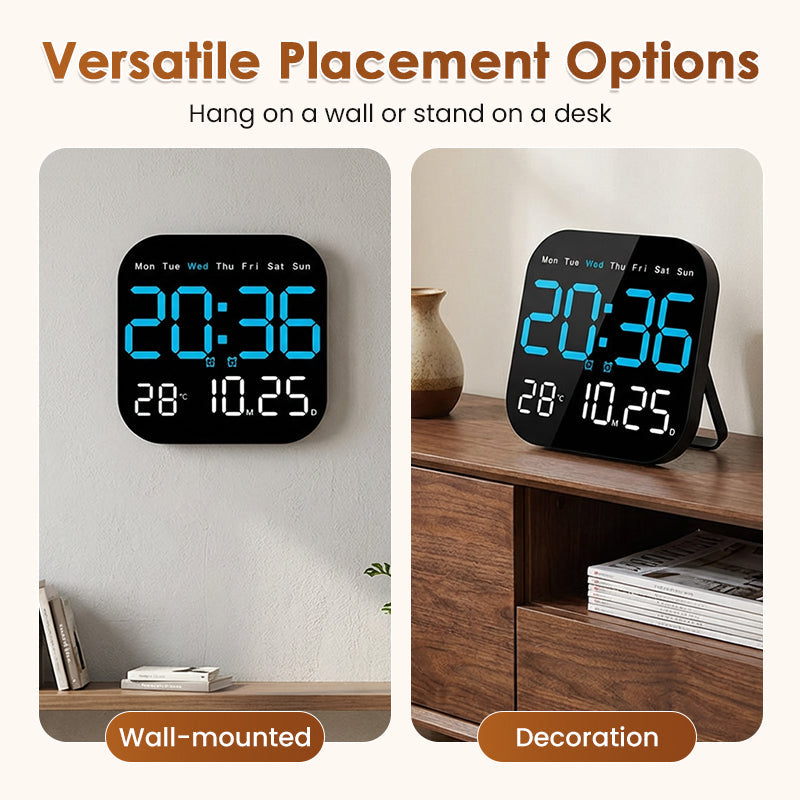 📢📢50% OFF !!!⏰Multifunctional Digital Alarm Clock for Home & Office