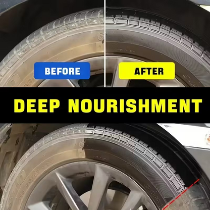 🚗BUY 1 GET 1 FREE! ✨ Car Tire & Plastic Trim Renewal Paste – Restores Shine, Prevents Cracking & Easy Application 🛞