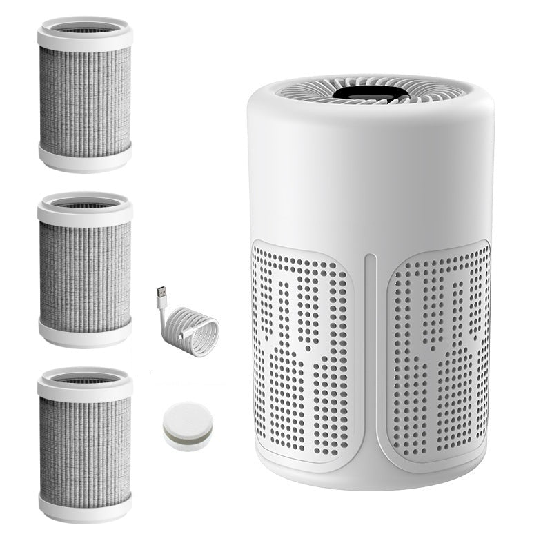 🌬️ 50% OFF! 🔥 Compact home air purifier – Quiet, energy-efficient, and perfect for allergy sufferers, dust, and pet hair 🏠