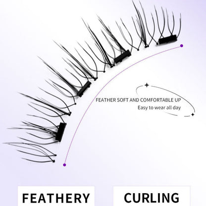 🔥Hot Sale💥Reusable Magnetic Eyelashes with Applicator