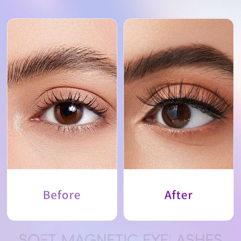 🔥Hot Sale💥Reusable Magnetic Eyelashes with Applicator