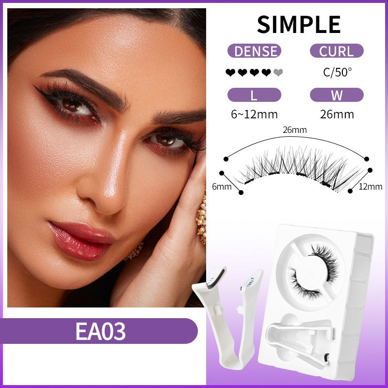 🔥Hot Sale💥Reusable Magnetic Eyelashes with Applicator