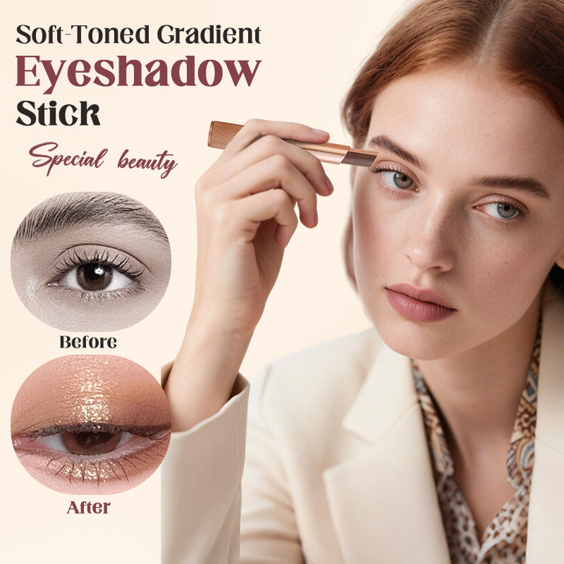 🏆 Last Day Special Price £9.99 ! 💜BUY 1 GET 1 FREE💜Soft-Toned Gradient Eyeshadow Stick