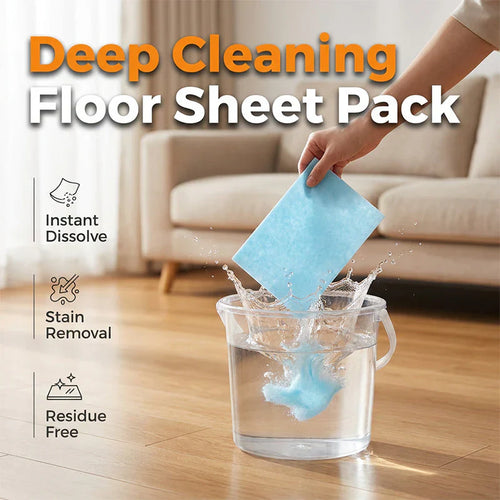 📢📢55% OFF !! ⏰30-Pieces Multi-Effect Floor Cleaning Sheets