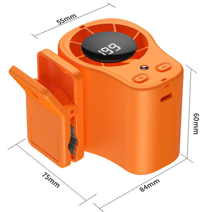 🏆Special Price £10.99 ! 🔥Buy more save more⏰Hands-Free Personal Cooling Fan with LED Display