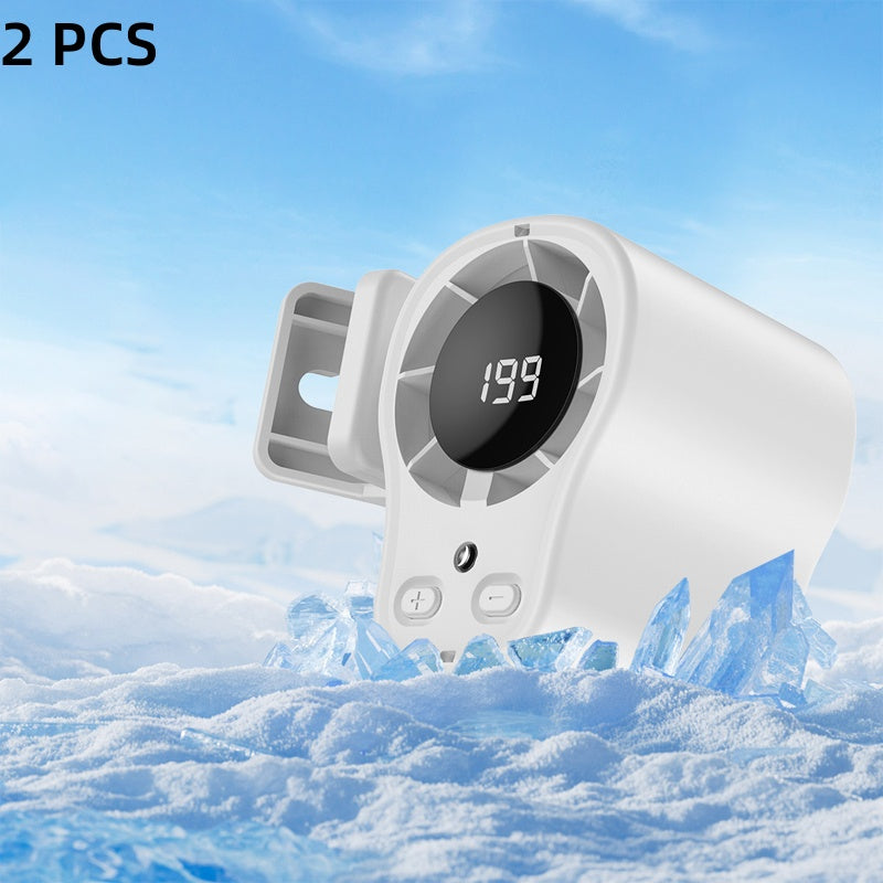 🏆Special Price £10.99 ! 🔥Buy more save more⏰Hands-Free Personal Cooling Fan with LED Display
