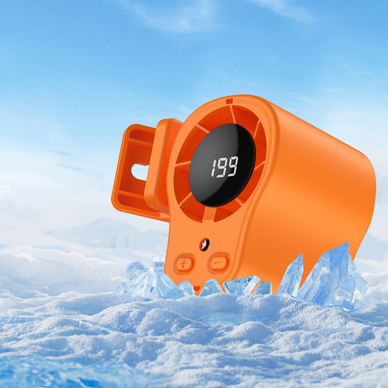 🏆Special Price £10.99 ! 🔥Buy more save more⏰Hands-Free Personal Cooling Fan with LED Display